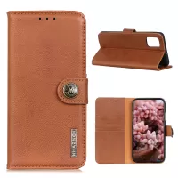 KHAZNEH Wallet Leather Cover for Samsung Galaxy S20 FE/S20 Fan Edition/S20 FE 5G/S20 Fan Edition 5G/S20 Lite - Brown