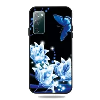 Pattern Printing TPU Shell Case Cover for Samsung Galaxy S20 FE/S20 Fan Edition/S20 FE 5G/S20 Fan Edition 5G/S20 Lite - Butterfly and Flower