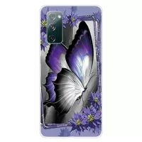For Samsung Galaxy S20 FE/S20 Fan Edition/S20 FE 5G/S20 Fan Edition 5G/S20 Lite Pattern Printing IMD Soft TPU Phone Case - Butterfly