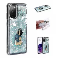 Glitter Powder Quicksand Patterned TPU Case for Samsung Galaxy S20 FE/S20 Fan Edition/S20 FE 5G/S20 Fan Edition 5G/S20 Lite - Dog