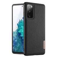 DUX DUCIS FINO Series TPU + Nylon Fabric Case for Samsung Galaxy S20 FE/S20 Fan Edition/S20 FE 5G/S20 Fan Edition 5G/S20 Lite - Black