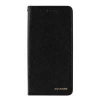 CMAI2 Auto-absorbed Folio PU Leather Cover with Card Slots for Samsung Galaxy S20 FE/S20 Fan Edition/S20 FE 5G/S20 Fan Edition 5G/S20 Lite - Black