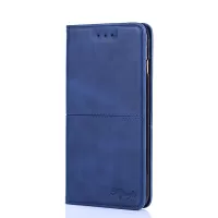 Auto-absorbed Leather Stand Case with Card Slots for Samsung Galaxy S20 FE/S20 Fan Edition/S20 FE 5G/S20 Fan Edition 5G/S20 Lite - Blue