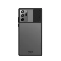 MOFI XINDUN Series Shockproof PC+TPU Combo Case with Lens Slide Shield for Samsung Galaxy Note20 Ultra/Note20 Ultra 5G - Black