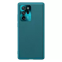 FUKELAI CD Veins PC + TPU Phone Cover with Camera Covering for Samsung Galaxy Note20 4G/5G - Dark Green