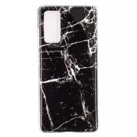 Marble Pattern Anti-drop IMD TPU Cover for Samsung Galaxy S20 FE 5G / Galaxy S20 FE/ Galaxy S20 Lite  - Style M