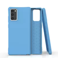 Matte TPU Back Cell Phone Case for Samsung Galaxy Note20 5G / Galaxy Note20 - Blue