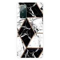Soft TPU Shockproof Marble Pattern Phone Back Cover Case for Samsung Galaxy S20 FE/S20 Fan Edition/S20 FE 5G/S20 Fan Edition 5G/S20 Lite - Style F