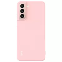 IMAK UC-2 Series Shock-Absorbed Colorful Soft TPU Cover Case for Samsung Galaxy S21 5G - Pink