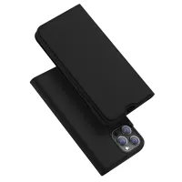DUX DUCIS Skin Pro Series Flip Leather Cover Case with Card Holder and Stand Functions  for iPhone 13 Pro 6.1 inch - Black