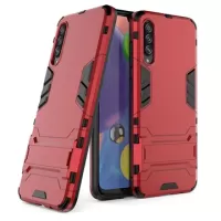 Armor Series Samsung Galaxy A70s Hybrid Case with Kickstand - Red