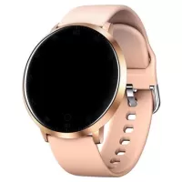 Waterproof Smartwatch with Heart Rate K12 - Rose Gold