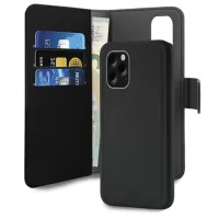 Puro 2-in-1 Magnetic iPhone 11 Pro Wallet Case (Open Box - Excellent) - Black