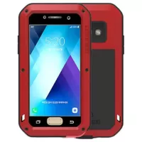 Samsung Galaxy A3 (2017) Love Mei Powerful Hybrid Case - Red