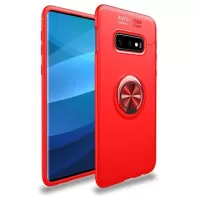 Samsung Galaxy S10+ Magnetic Ring Grip Case - Red