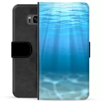 Samsung Galaxy S8+ Premium Wallet Case - Sea