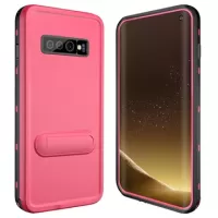 Redpepper IP68 Samsung Galaxy S10 Waterproof Case with Stand - Pink