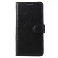 Huawei P10 Textured Wallet Case - Black