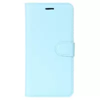 Huawei Honor 9 Textured Wallet Case - Light Blue