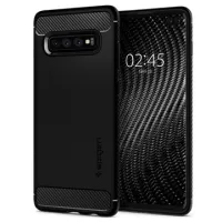Spigen Rugged Armor Samsung Galaxy S10+ Case - Black