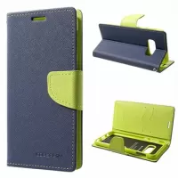 Mercury Goospery Fancy Diary Samsung Galaxy S10e Wallet Case - Blue / Green
