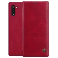 Nillkin Qin Series Samsung Galaxy Note10 Flip Case - Red