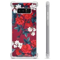 Samsung Galaxy Note8 Hybrid Case - Vintage Flowers