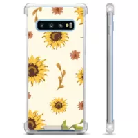 Samsung Galaxy S10+ Hybrid Case - Sunflower