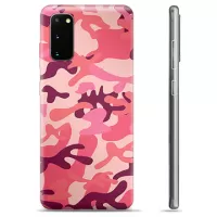 Samsung Galaxy S20 TPU Case - Pink Camouflage