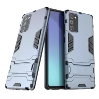 Armor Series Samsung Galaxy Note20 Hybrid Case with Kickstand - Blue