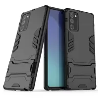 Armor Series Samsung Galaxy Note20 Hybrid Case with Kickstand - Black