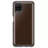 Samsung Galaxy A12 Soft Clear Cover EF-QA125TBEGEU - Black