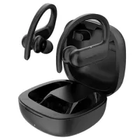 QCY T6 TWS Wireless Earphones with Charging Base (Open Box - Excellent) - Black