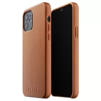 Mujjo Premium Full Leather iPhone 12/12 Pro Case - Tan