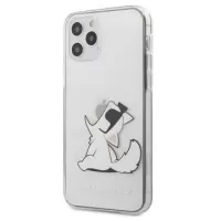 Karl Lagerfeld Clear iPhone 12 Pro Max TPU Case - Choupette Eat