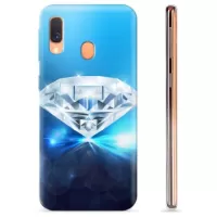 Samsung Galaxy A40 TPU Case - Diamond