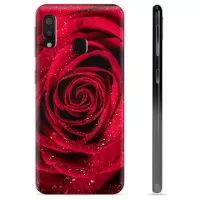 Samsung Galaxy A20e TPU Case - Rose