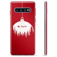Samsung Galaxy S10 TPU Case - Christmas Ball