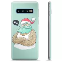 Samsung Galaxy S10+ TPU Case - Modern Santa
