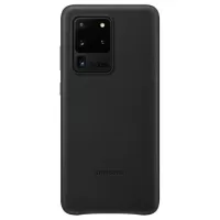 Samsung Galaxy S20 Ultra Leather Cover EF-VG988LBEGEU - Black