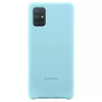 Samsung Galaxy A71 Silicone Cover EF-PA715TLEGEU - Blue
