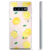 Samsung Galaxy S10 TPU Case - Lemon Pattern