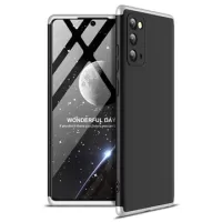 GKK Detachable Samsung Galaxy Note20 Case - Silver / Black