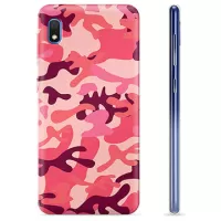 Samsung Galaxy A10 TPU Case - Pink Camouflage