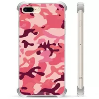 iPhone 7 Plus / iPhone 8 Plus Hybrid Case - Pink Camouflage