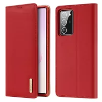 Dux Ducis Wish Samsung Galaxy Note20 Ultra Wallet Leather Case - Red