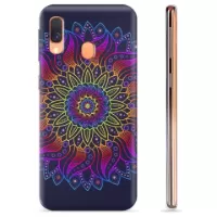 Samsung Galaxy A40 TPU Case - Colorful Mandala
