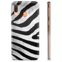 Samsung Galaxy A40 TPU Case - Zebra