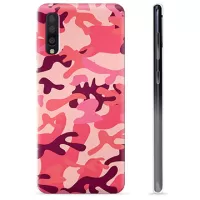 Samsung Galaxy A50 TPU Case - Pink Camouflage