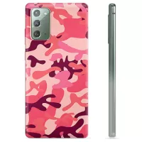Samsung Galaxy Note20 TPU Case - Pink Camouflage